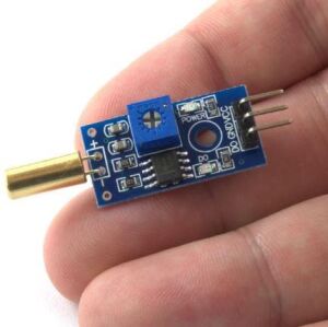SW520D Tilt Sensör Kartı 3 Pin (Eğim Sensörü - Yatay)