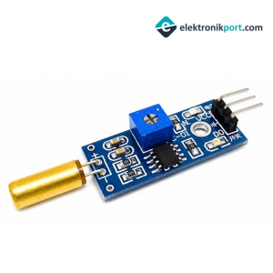 SW520D Tilt Sensör Kartı 3 Pin (Eğim Sensörü - Yatay)