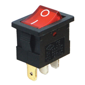 IC-118 Mini Işıklı Anahtar 3P