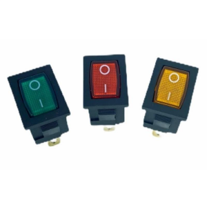 IC-118 Mini Işıklı Anahtar 3P