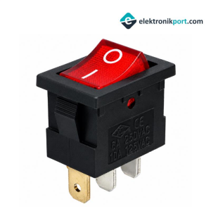 IC-118 Mini Işıklı Anahtar 3P