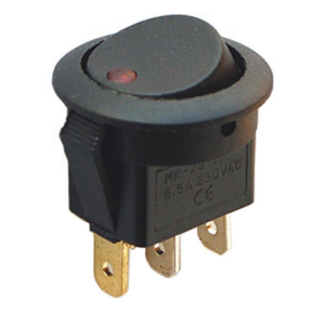 IC-132  Yuvarlak Nokta Işıklı Anahtar On-Off 3P 220V