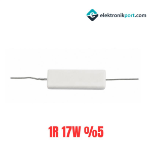 1R 17W %5 Tolerans Taş Direnç