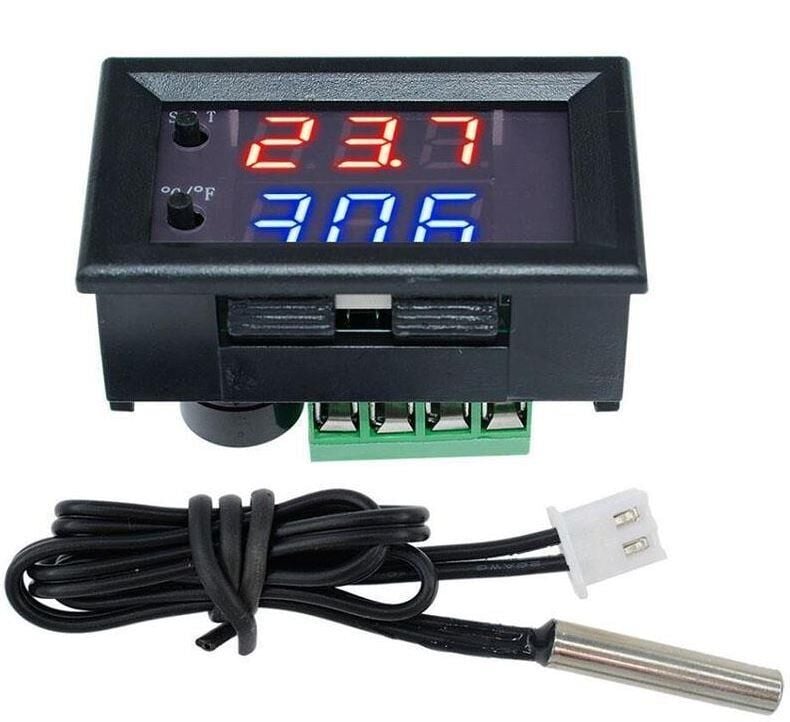 W1209WK 12V Dijital Termostat Röle