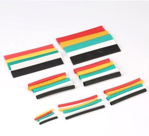 Makaron Seti 140 Adet Kutulu (Isı Polyolefin Shrink Boru) Yüksek Kalite 5 Renk