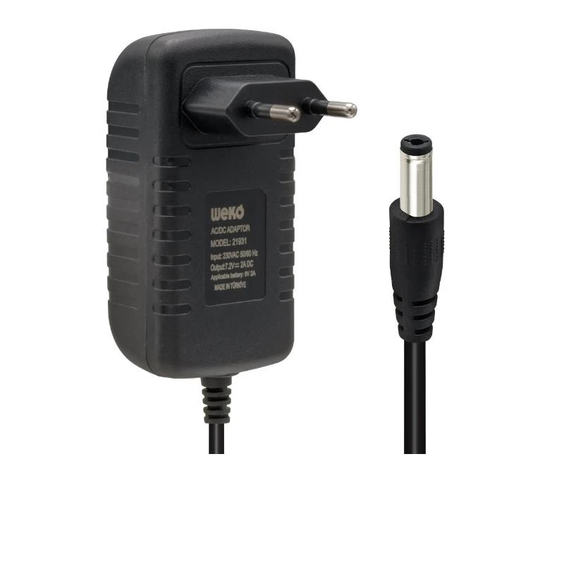 7,2V 2A Adaptör DC Priz Tip