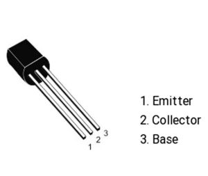 C945 NPN Transistör  50 V 0.15A TO-92