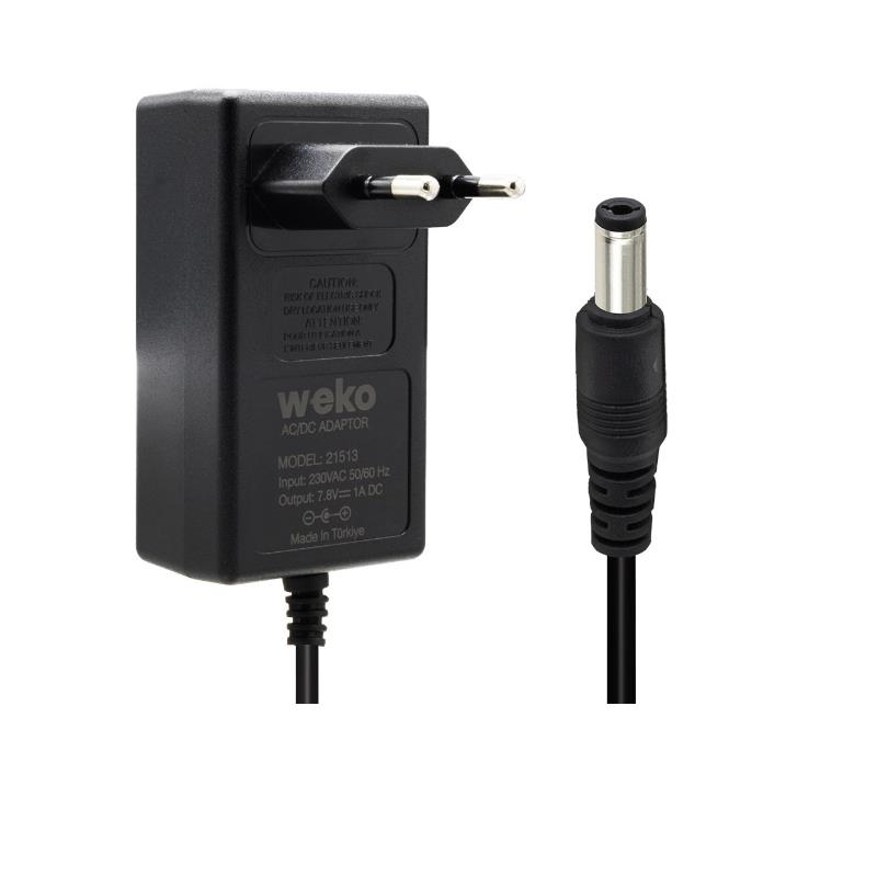 7,8V 1A Adaptör DC Priz Tip