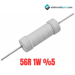 56R 1W %5 Tolerans Taş Direnç