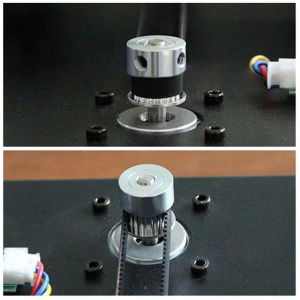 Gt2 20x16 Diş 6mm Alüminyum Alaşım Dişli Senkron Zamanlama Kayışı Kasnağı