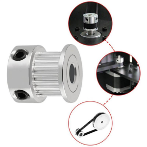 Gt2 20x16 Diş 6mm Alüminyum Alaşım Dişli Senkron Zamanlama Kayışı Kasnağı