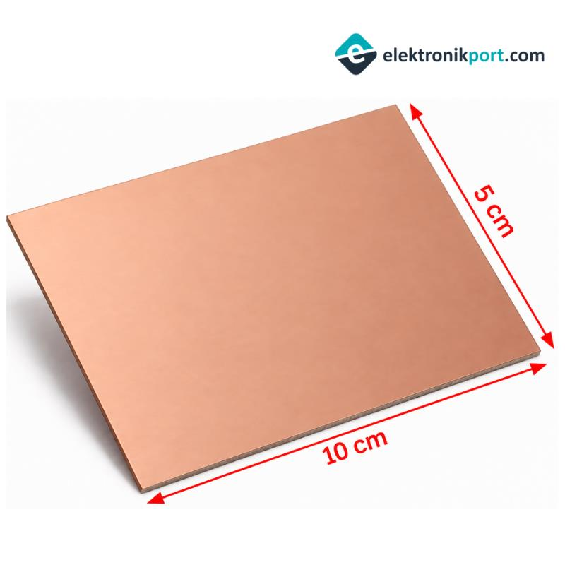 5x10 Bakır Plaket FR2