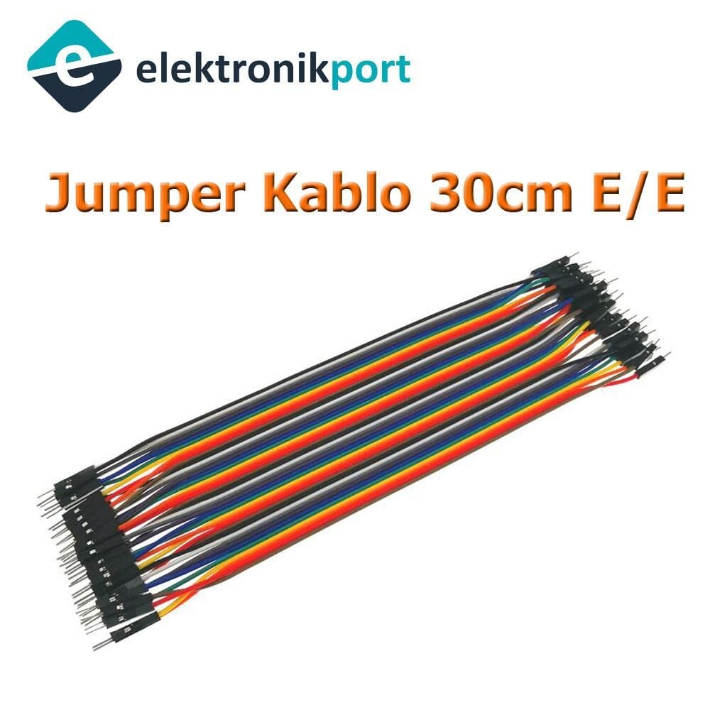 Jumper Kablo (Erkek - Erkek) 30cm 40 adet