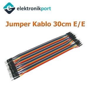 Jumper Kablo (Erkek - Erkek) 30cm 40 adet