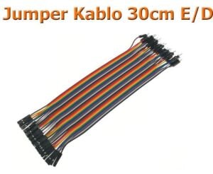 Jumper Kablo (Erkek - Dişi) 30cm 40 adet