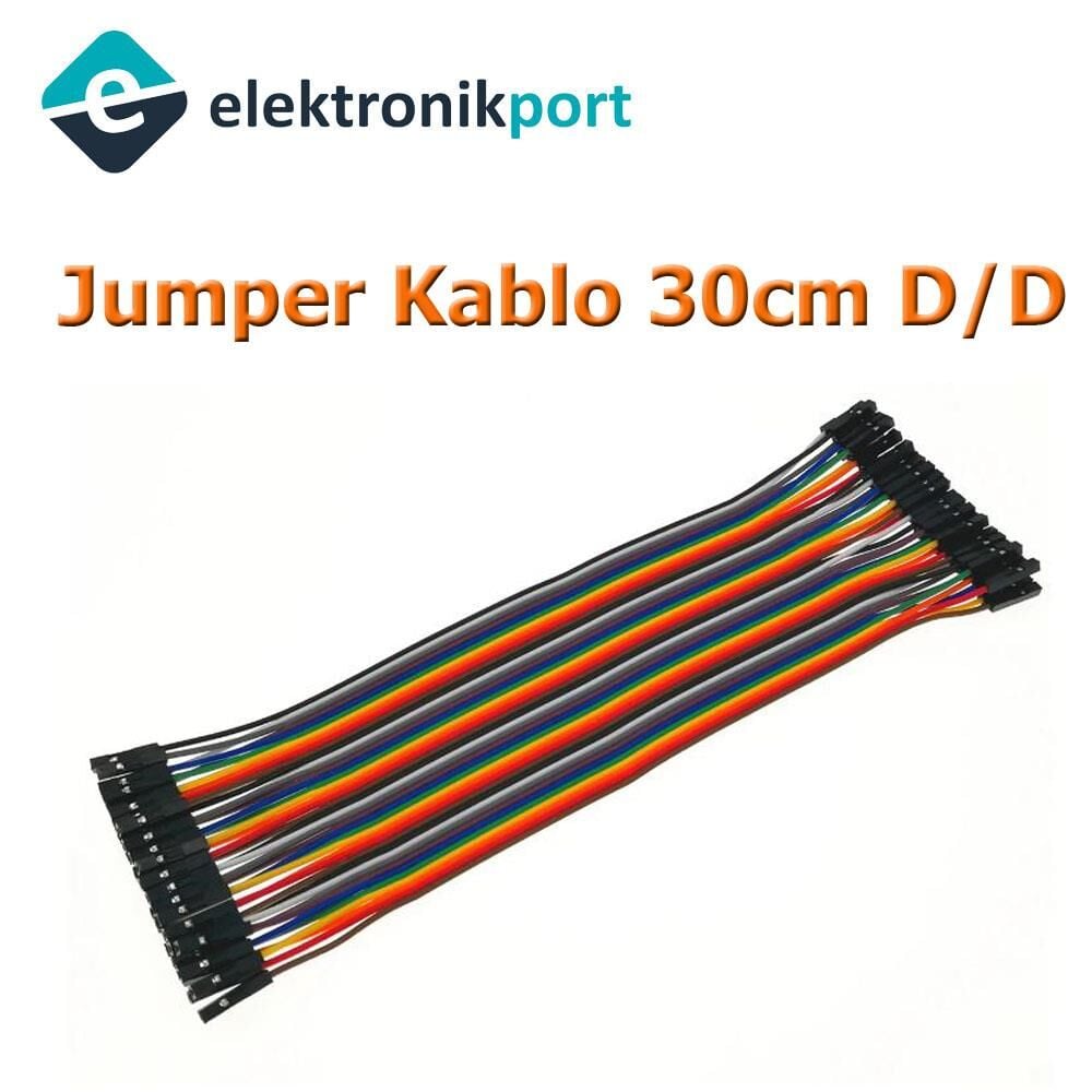Jumper Kablo (Dişi - Dişi) 30cm 40 adet