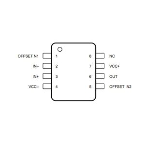 UA741 DIP-8 OpAmp Entegresi