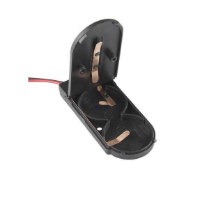 CR2032 2'li Kapaklı Anahtarlı Pil Yuvası