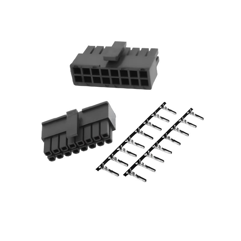 ATX 16 Pin Dişi Power Konnektör Seti (4,20 mm)