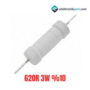 620R 3W %10 Tolerans Taş Direnç