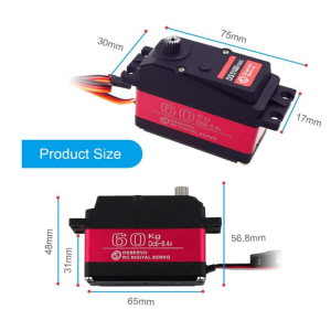 DS5160 HV 60KG 180 Derece Dijital Servo Motor