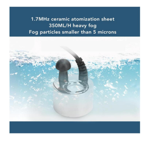 Sis Yapıcı Nem Nozülü Soğuk Buhar 24V Kuluçka Makinesi 41mm