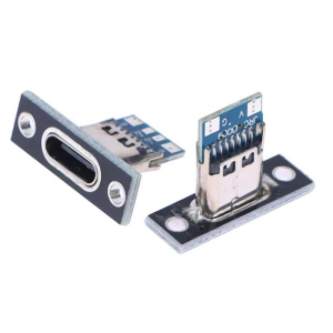 Type-C Panel Montaj Dişi Soket 4 Pin