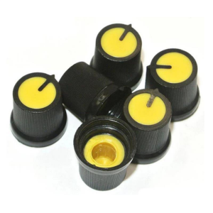 Potansiyometre Başlığı - Sarı Knob