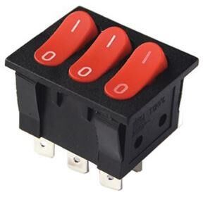 IC-136  Üçlü Işıksız Anahtar On-Off 6P