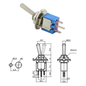 IC-137  Toggle Swıtch On-Off 3P (Smts-102)