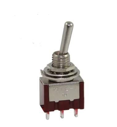 IC-139A  Toggle Swıtch On-Off 3P (Mts-102) A Kalite (Kırmızı)