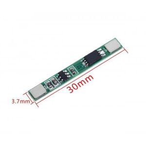 1S 3A 3,7V BMS Koruma Kartı Lityum Batarya 18650 Li-ion Lipo Protection Module