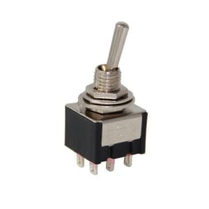 IC-144  Toggle Swıtch On-Off 6P (Mts-202)