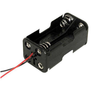 4'lü AA Pil Yuvası Kalem Pil (Önlü Arkalı)