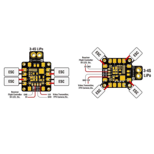 Matek XT60 Bec 5V 12V Esc Güç Dağıtım Kartı