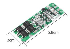 3S 20A 12,6V BMS Koruma Kartı Lityum Batarya 18650 Li-ion Lipo Protection Module