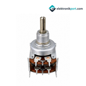 2x22K Stereo Potansiyometre 6 Pin