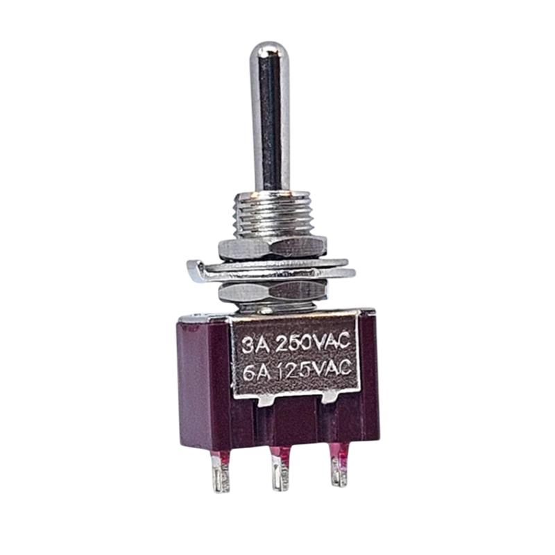 IC-148  Toggle Swıtch (On)-Off-(On) 6P (Mts-223) Yaylı