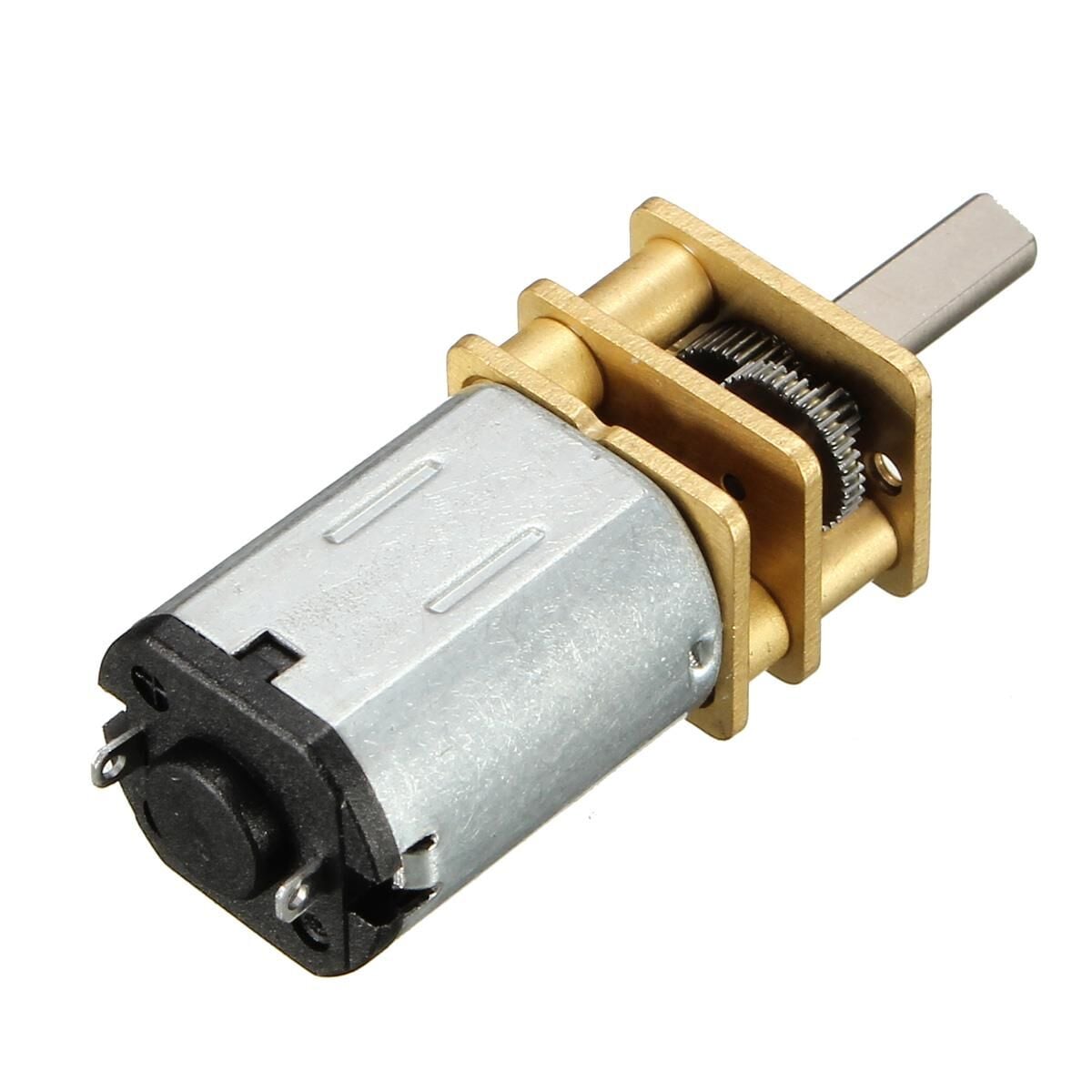 N20 Redüktörlü DC Motor 6V 500RPM