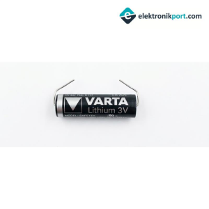 3V CR AA Lityum Pil Lehim Bacaklı