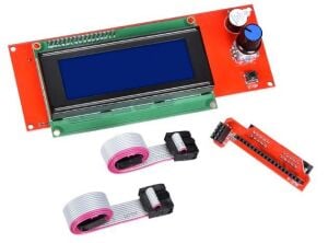 RepRap Ramps 1.4 Uyumlu 4x20 LCD Ekran Kiti - Smart Controller