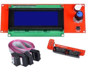 RepRap Ramps 1.4 Uyumlu 4x20 LCD Ekran Kiti - Smart Controller