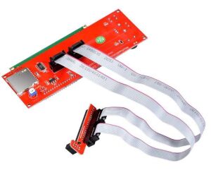 RepRap Ramps 1,4 Uyumlu 4x20 LCD Ekran Kiti - Smart Controller
