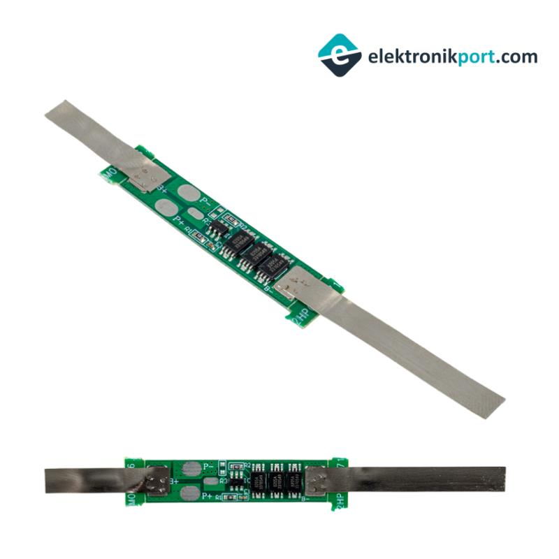 1S 6A 3.7V BMS Li-ion Lityum Batarya Koruma ve Şarj Modülü