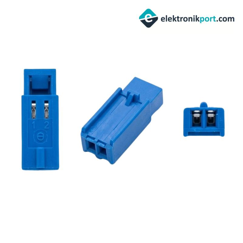 2 Pin Dişi Konnektör