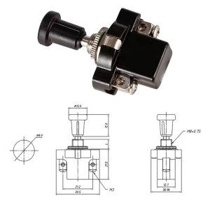 IC-151D Asw-05 Bas-Çek Toggle Swıtch Anh.