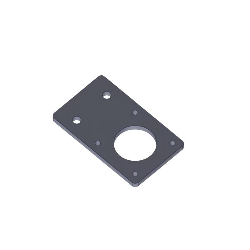 Nema 17 Düz Motor Tutucu Siyah(30x30 Sigma İçin)