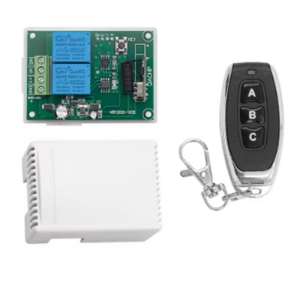 2 Kanal 10A 433 MHz Mini Alıcı Verici Set