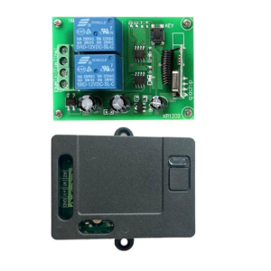 2 Kanal 10A 433 MHz Mini Alıcı Verici Set