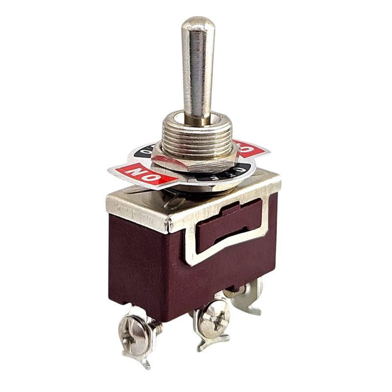 IC-153  Toggle Swıtch Büyük Boy On-Off-On 3P Vidalı